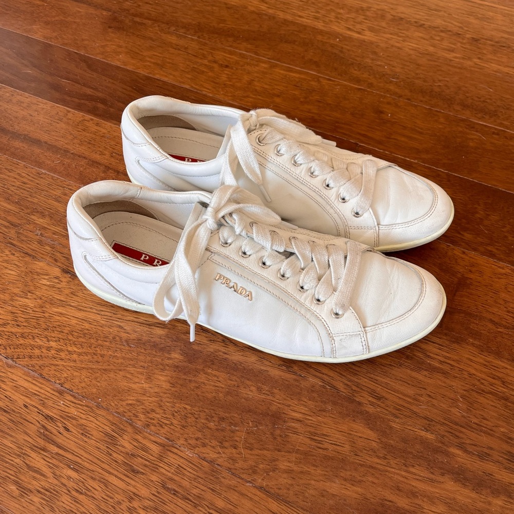 Prada White Sneakers